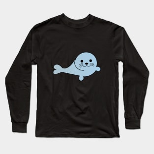 Cute Seal Pup Long Sleeve T-Shirt